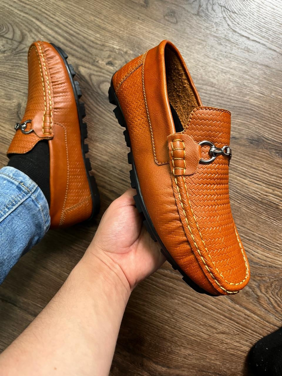 Mocasín Hombre 201-1 Zapote Rep Bcs - 04_miel-4