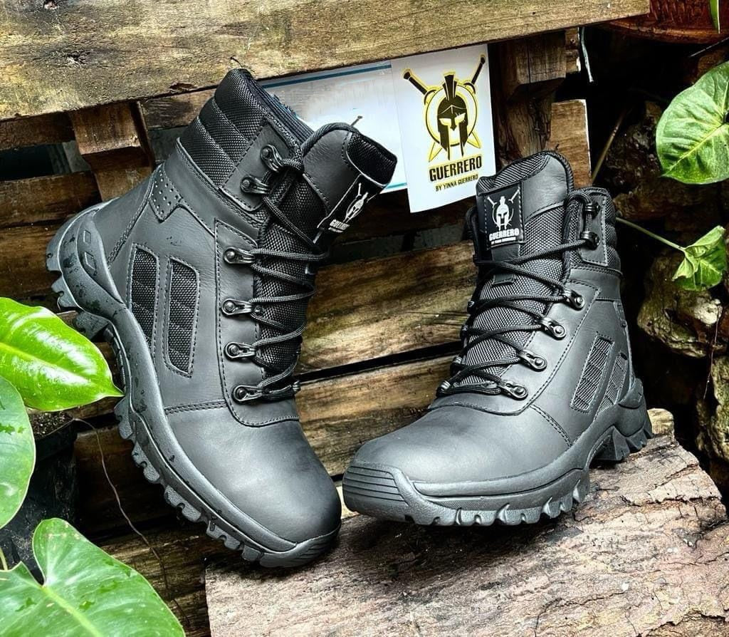 Bota Guerrero Ngr Mate - 05_gris-negro-2