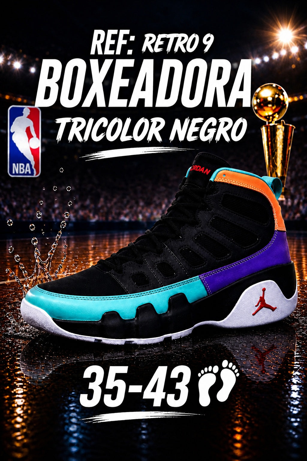 Tenis Boxeadora Retro 9 - 07_tricolor-negro