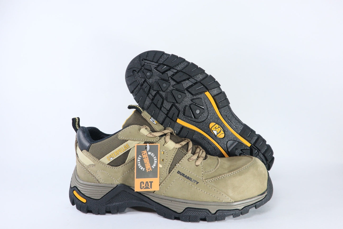 Bota Zapapato Caterpillar 1366 Con Puntera Seguridad Dielectricas - 01_azul-negro
