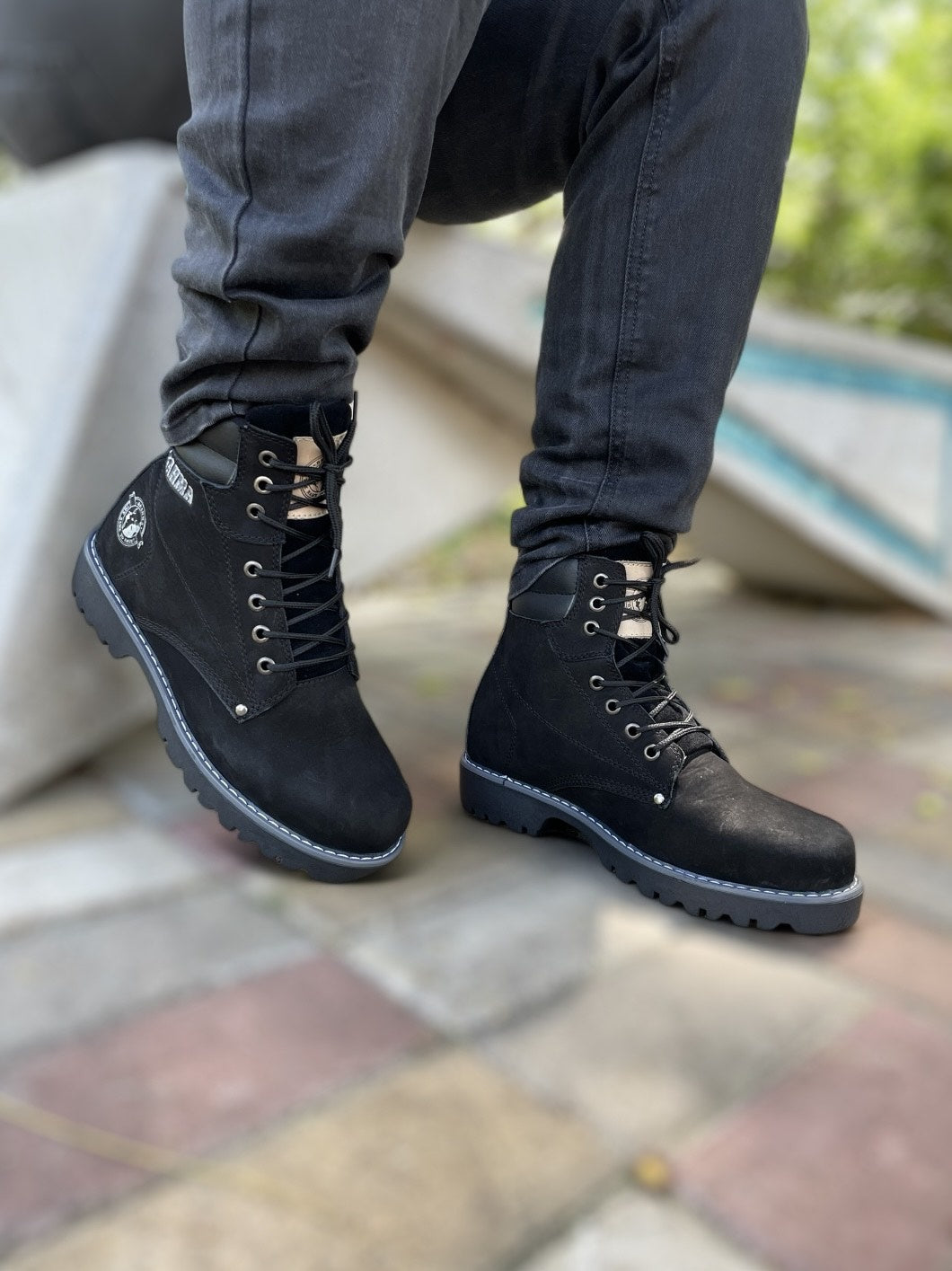Bota Brahma Clasica Cuero - 01_azul