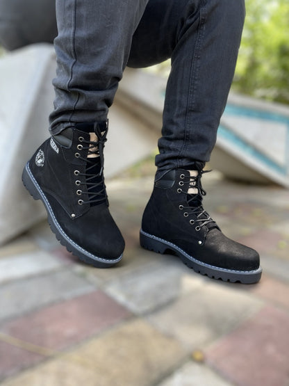 Bota Brahma Clasica Cuero - 01_azul