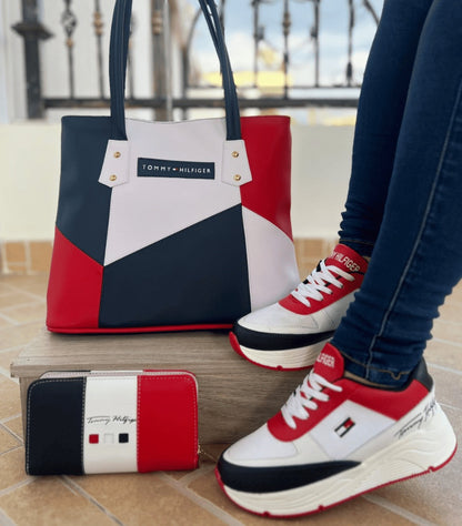 Tenis Trios Tommy Hilfiger 188 - 01_azul