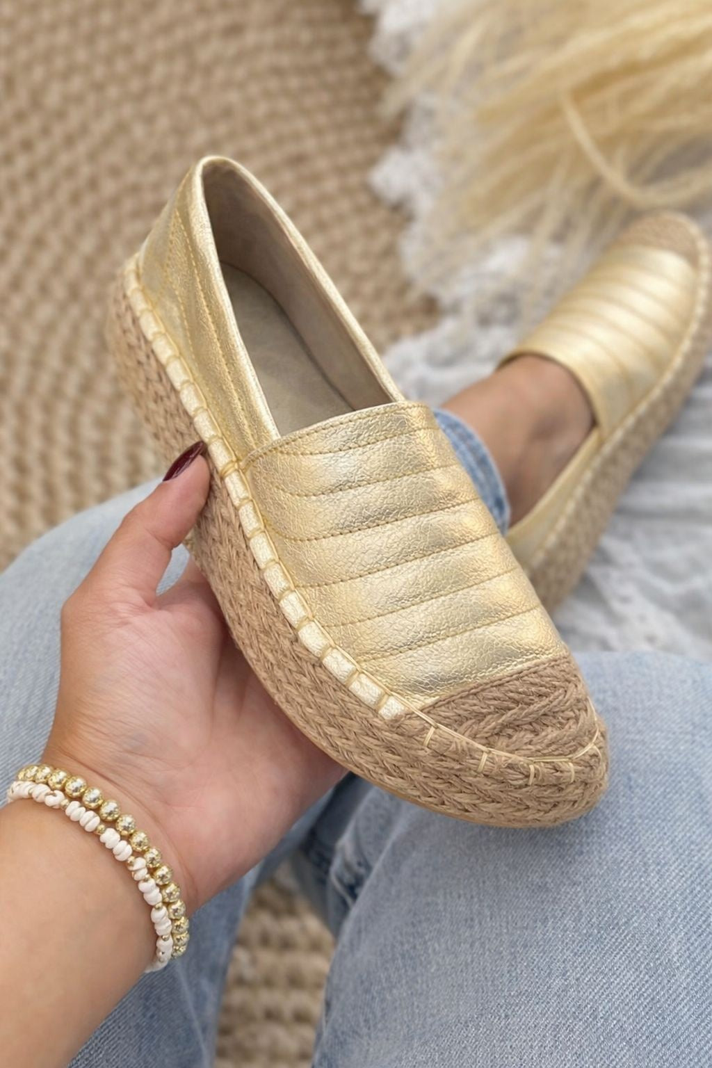 Espadrila Lina - 01_beige