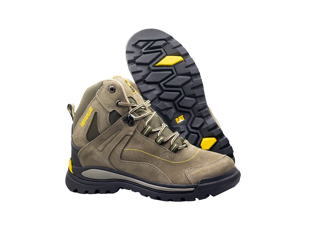 Bota Caterpillar 1357 Cuero Sin Puntera - 01_cafe-negro