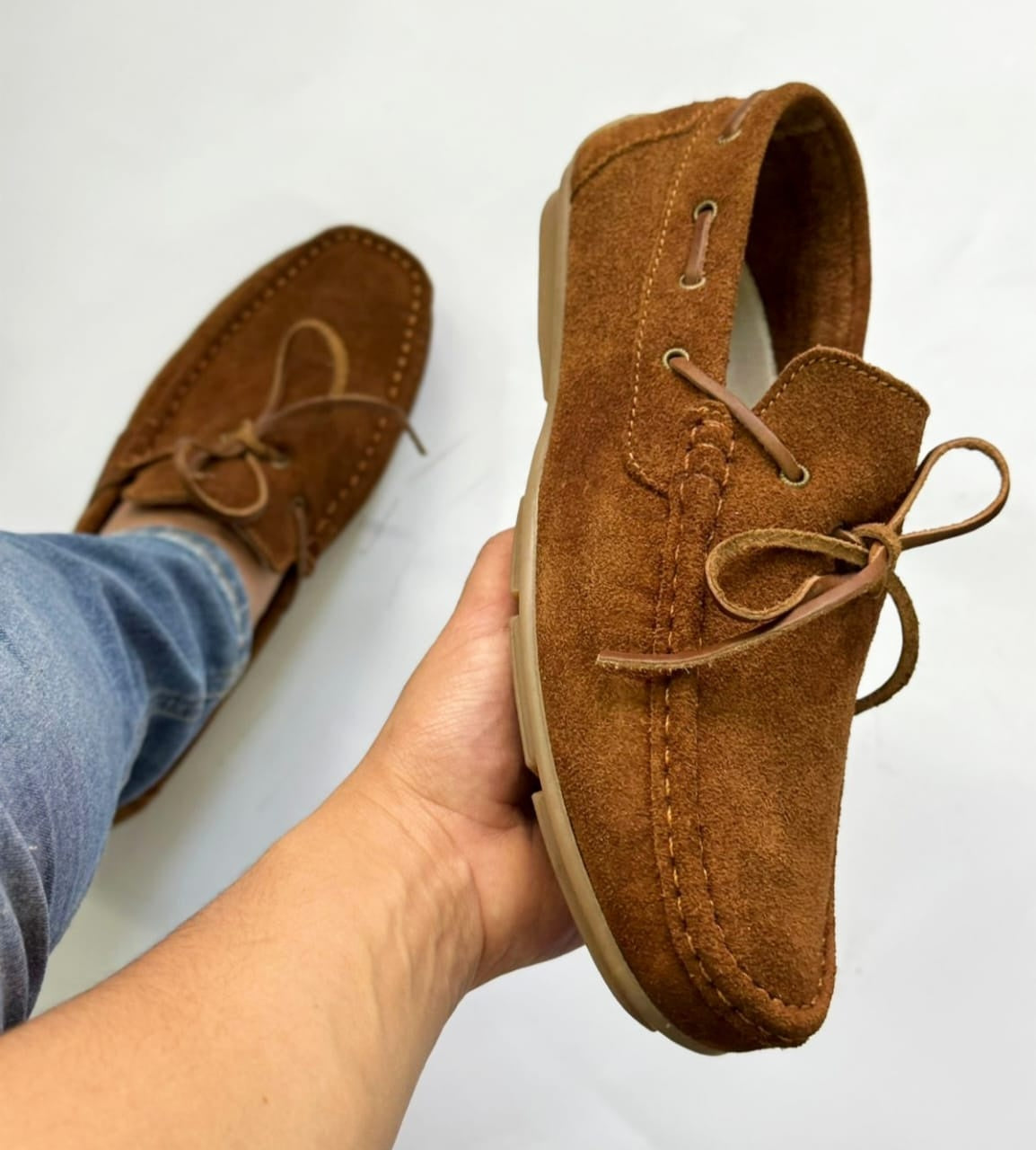 Mocasín Hombre Cuero 208 Tropa X Cuero - 01_cafe