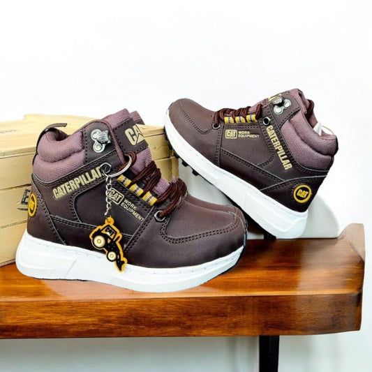 Bota Infantil C010 Ninos Super Comodas - 01_cafe