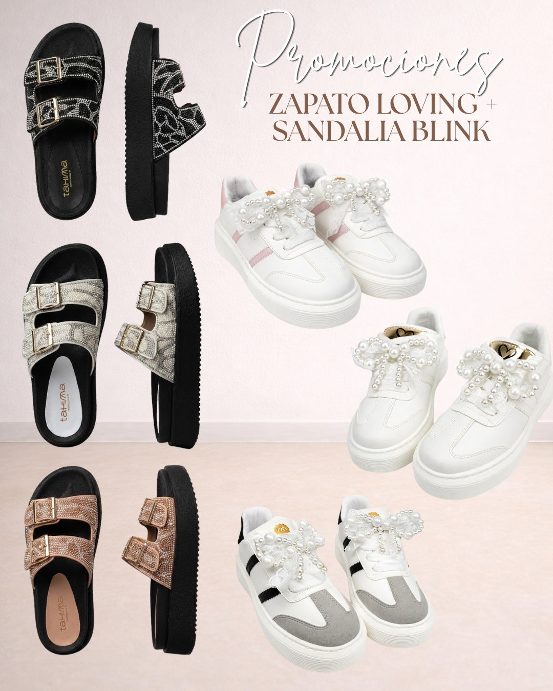 Combo Calzado Dama Combo Madres Blink + Loving - 01_gris