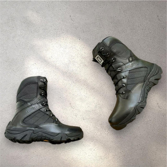 Bota Guerrero Colmena Brillo Espejo - 01_gris