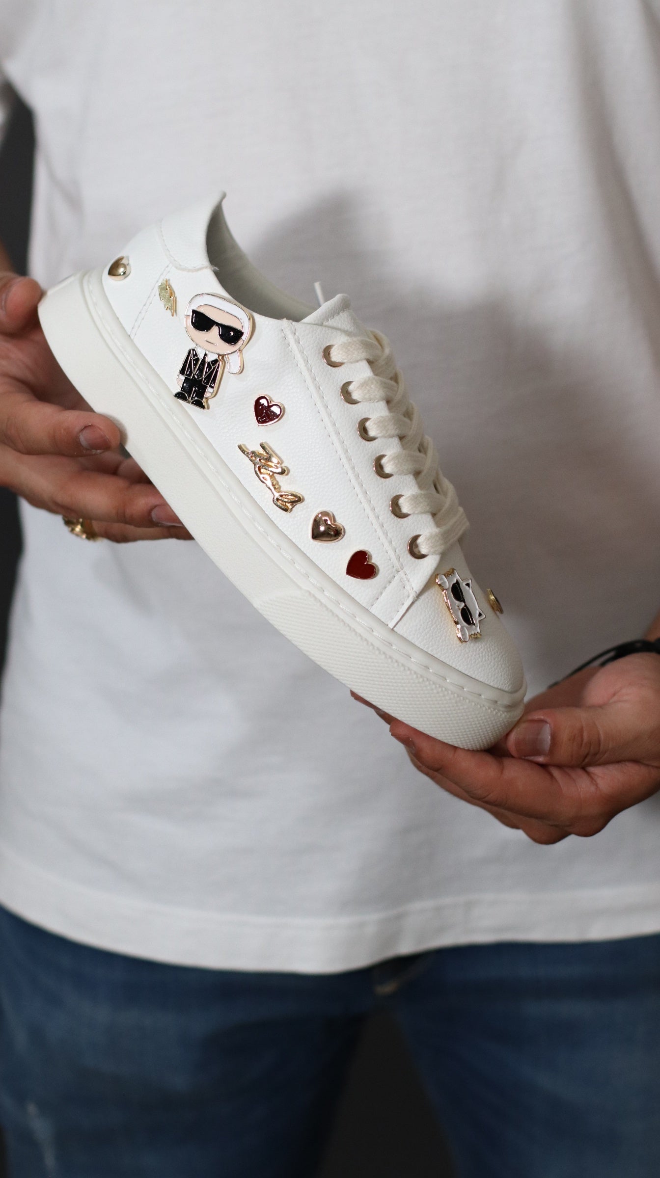 Tenis Deportivo Karl Lagerfeld - 01_gris