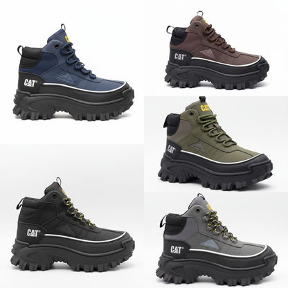 Bota Cat Intruder Galosh Mid - 01_gris