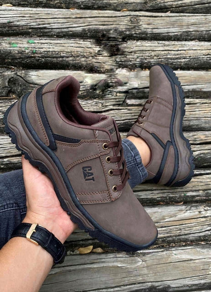 Tenis Zapatilla Caterpillar Cana Baja - 01_gris