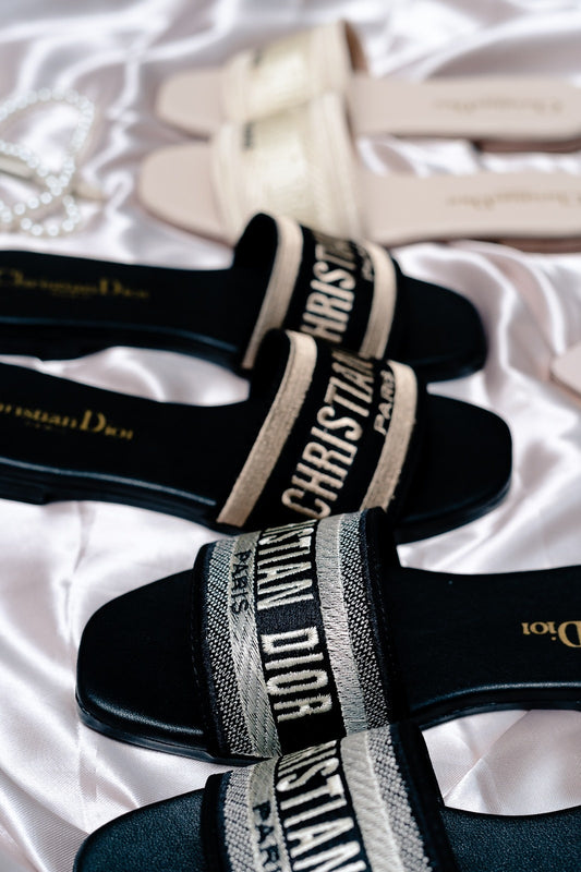 Sandalia Plana Dior - 01_multicolor