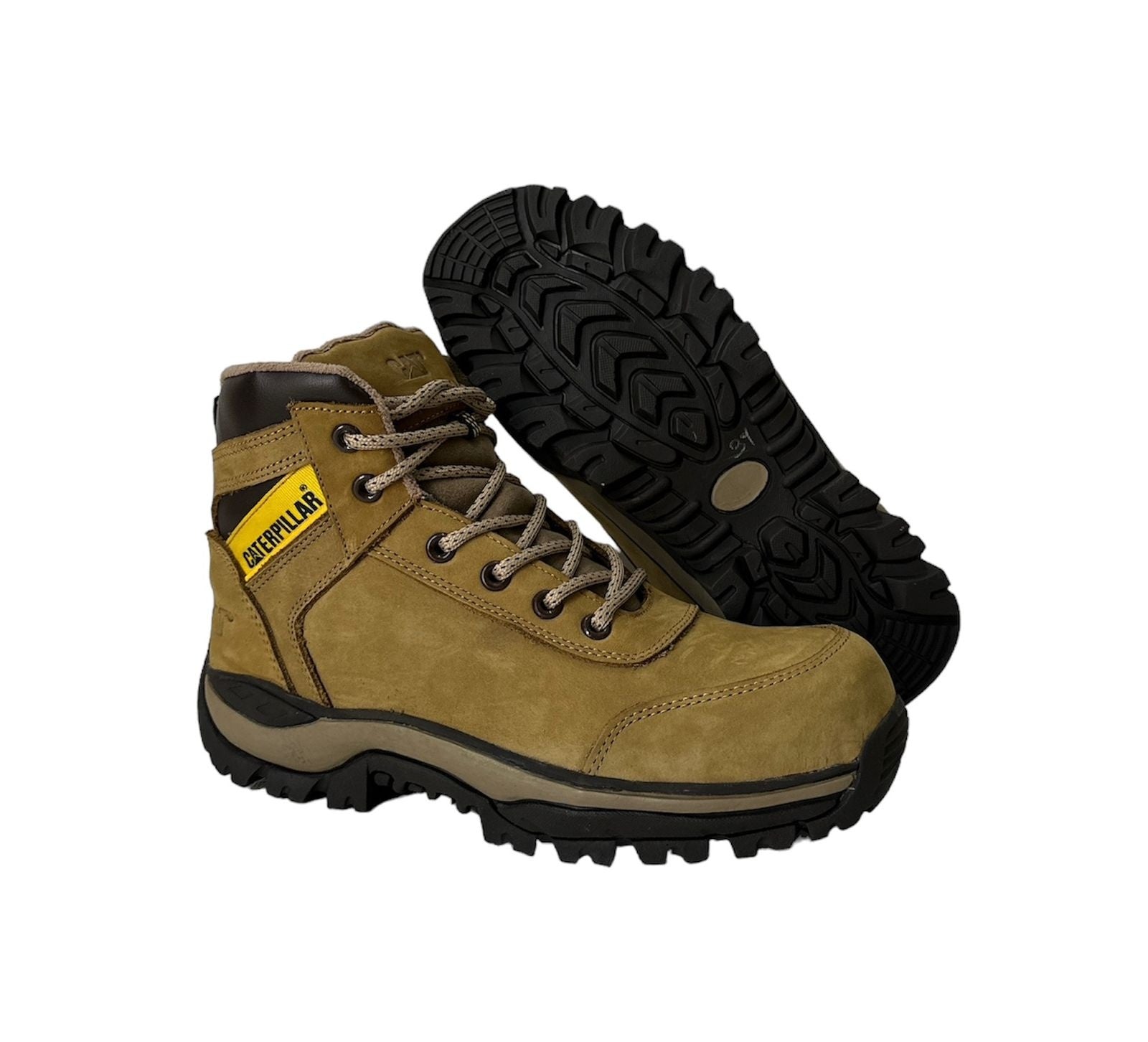 Bota Caterpillar 013 Con Puntera - 01_negro-cafe