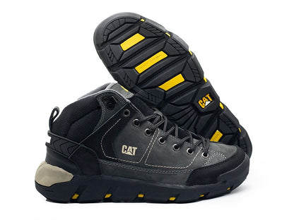 Bota Caterpillar 1343 Cuero Sin Puntera - 01_negro