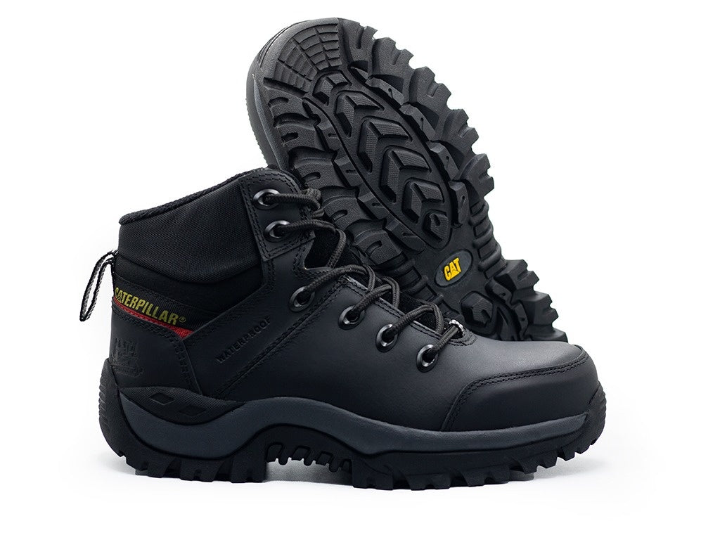 Bota Caterpillar H2 Con Puntera Seguridad Dielectricas - 01_negro
