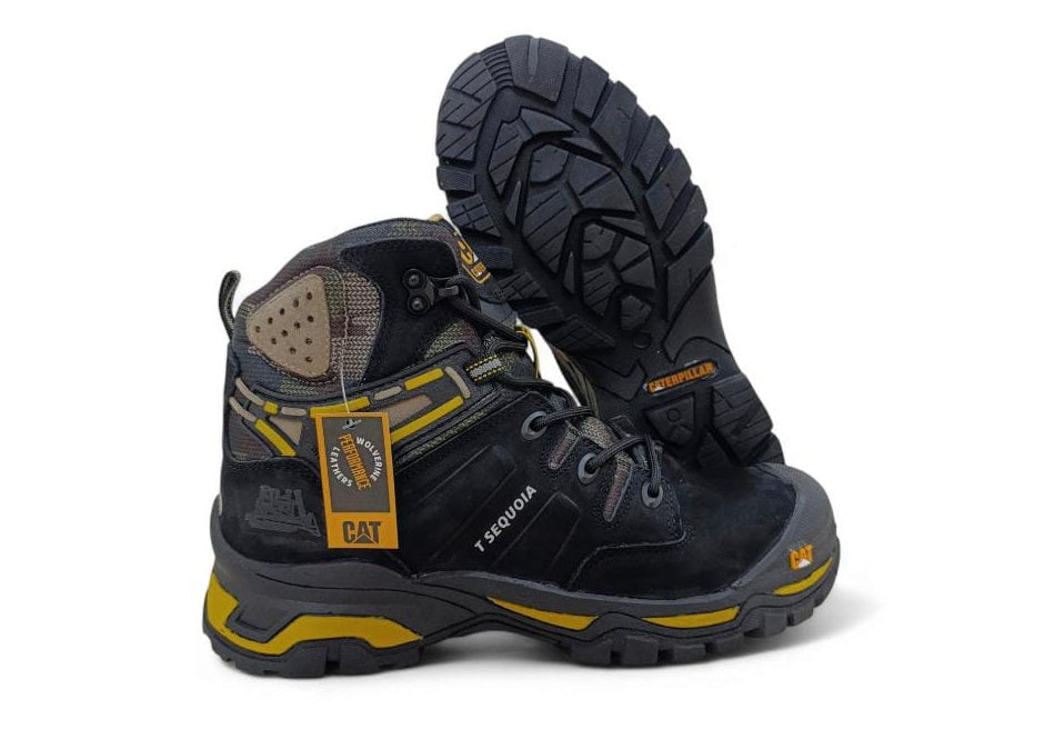 Bota Caterpillar 1372 Con Puntera Seguridad Dielectricas - 01_negro