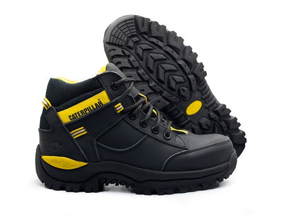 Bota Caterpillar 08 New Con Puntera Seguridad Dielectricas - 01_negro