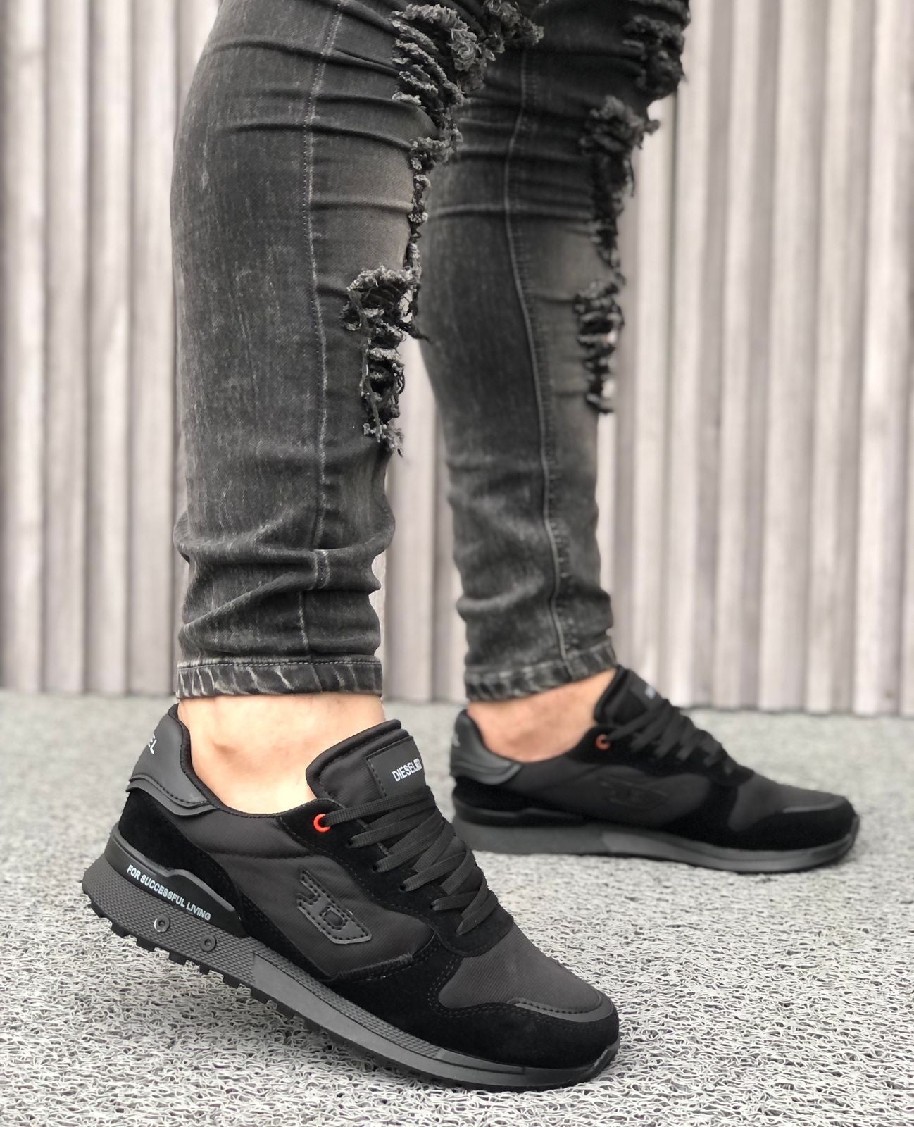 Tenis Hombre Diesel - 01_negro