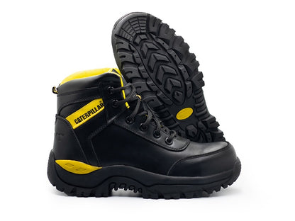 Bota Caterpillar 013 Con Puntera Seguridad Dielectricas - 01_negro