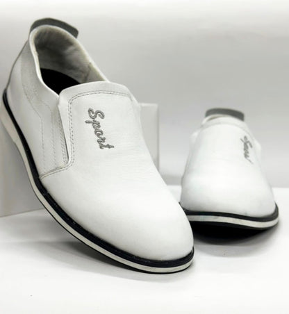 Zapato Casual Hombre Sport Cuero Cuero - 02_blanco-2