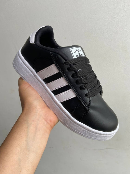 Tenis Dama Adidas Campus Negro - 02_gris-2