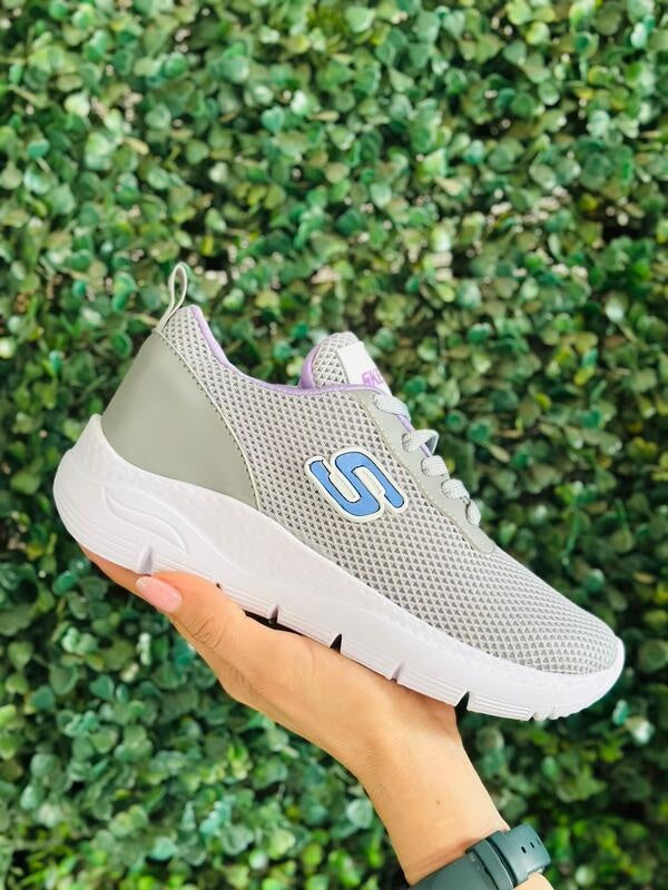 Tenis Dama S009 Clasico 2 Ultra Suaves - 02_gris-verde