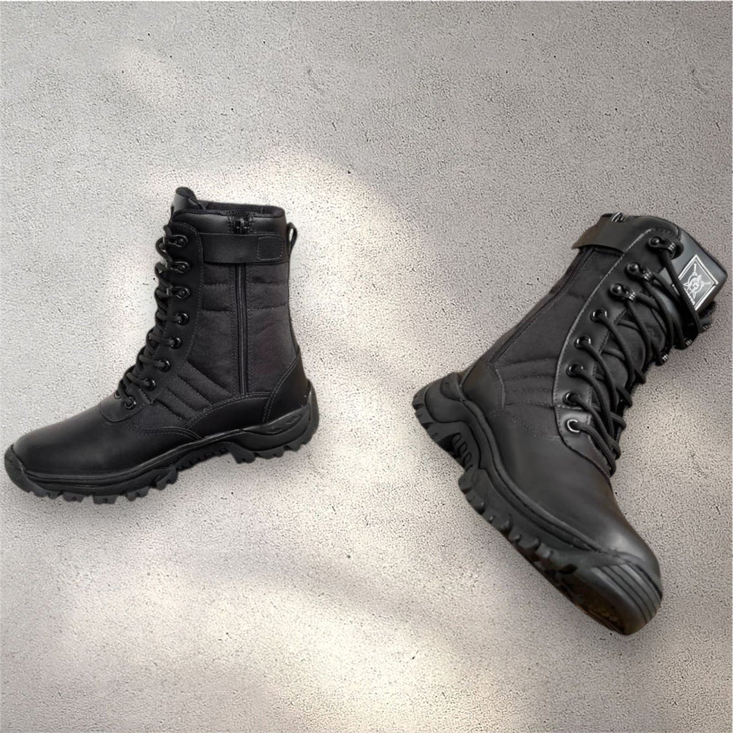 Bota Guerrero Sahara Mate - 02_gris
