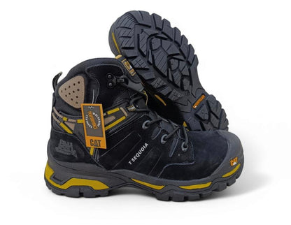 Bota Caterpillar 1372 Con Puntera Seguridad Dielectricas - 02_negro-azul