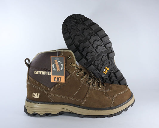 Bota Caterpillar 1371 Cuero Sin Puntera - 02_negro-cafe