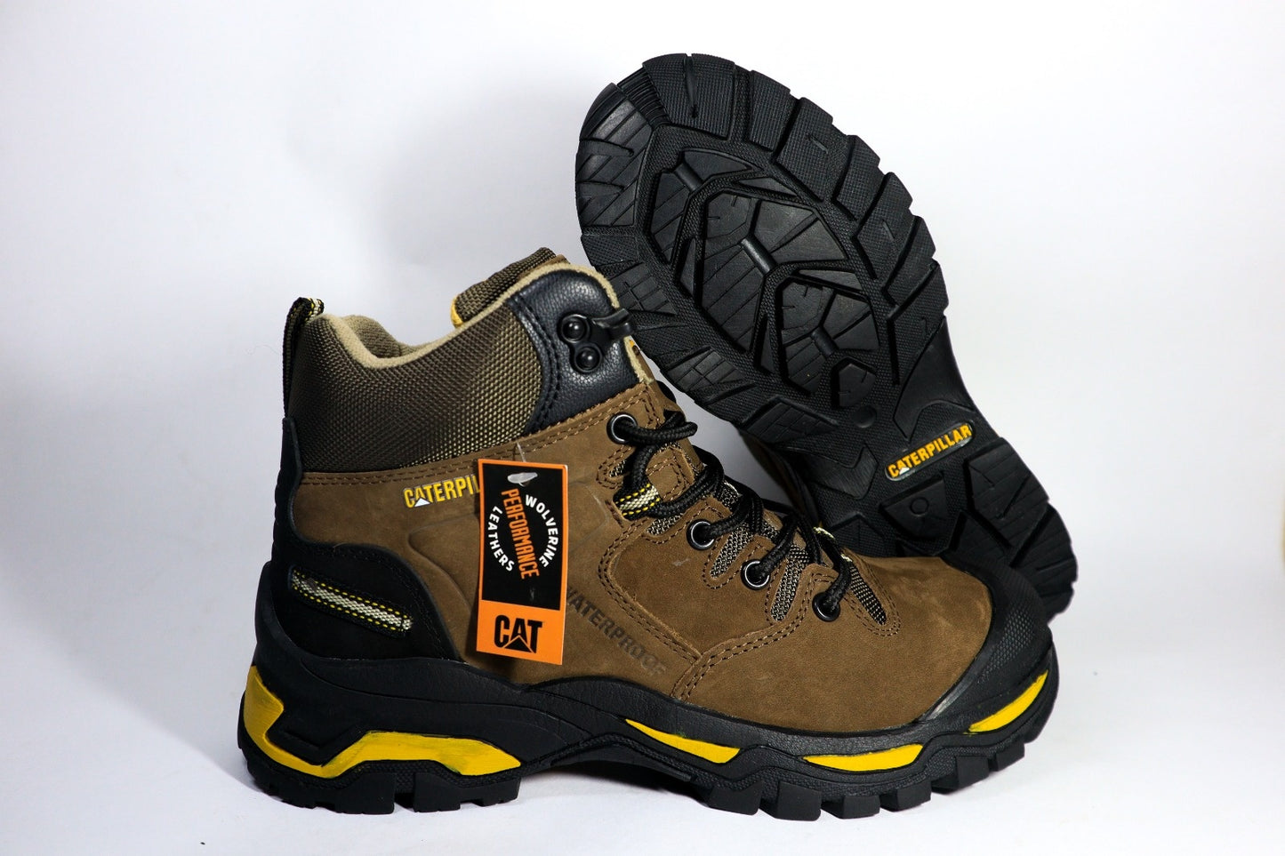 Bota Caterpillar 1350 R Con Puntera Seguridad Dielectricas - 02_negro-gris