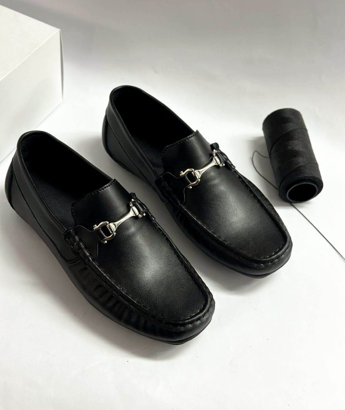 Mocasín Hombre Elegantes - 02_negro