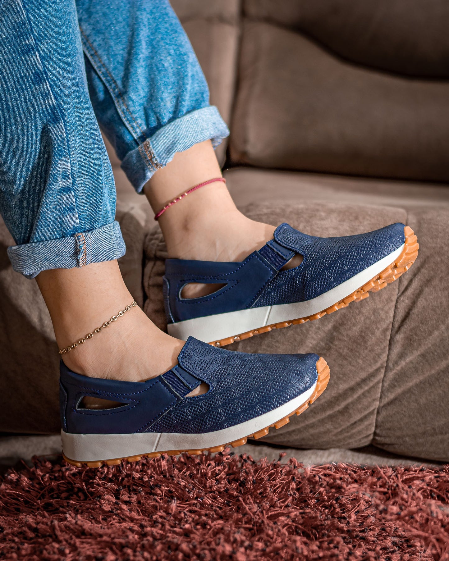 Tenis Dama Zapatillas Mafalda Oxford - 03_cafe-azul