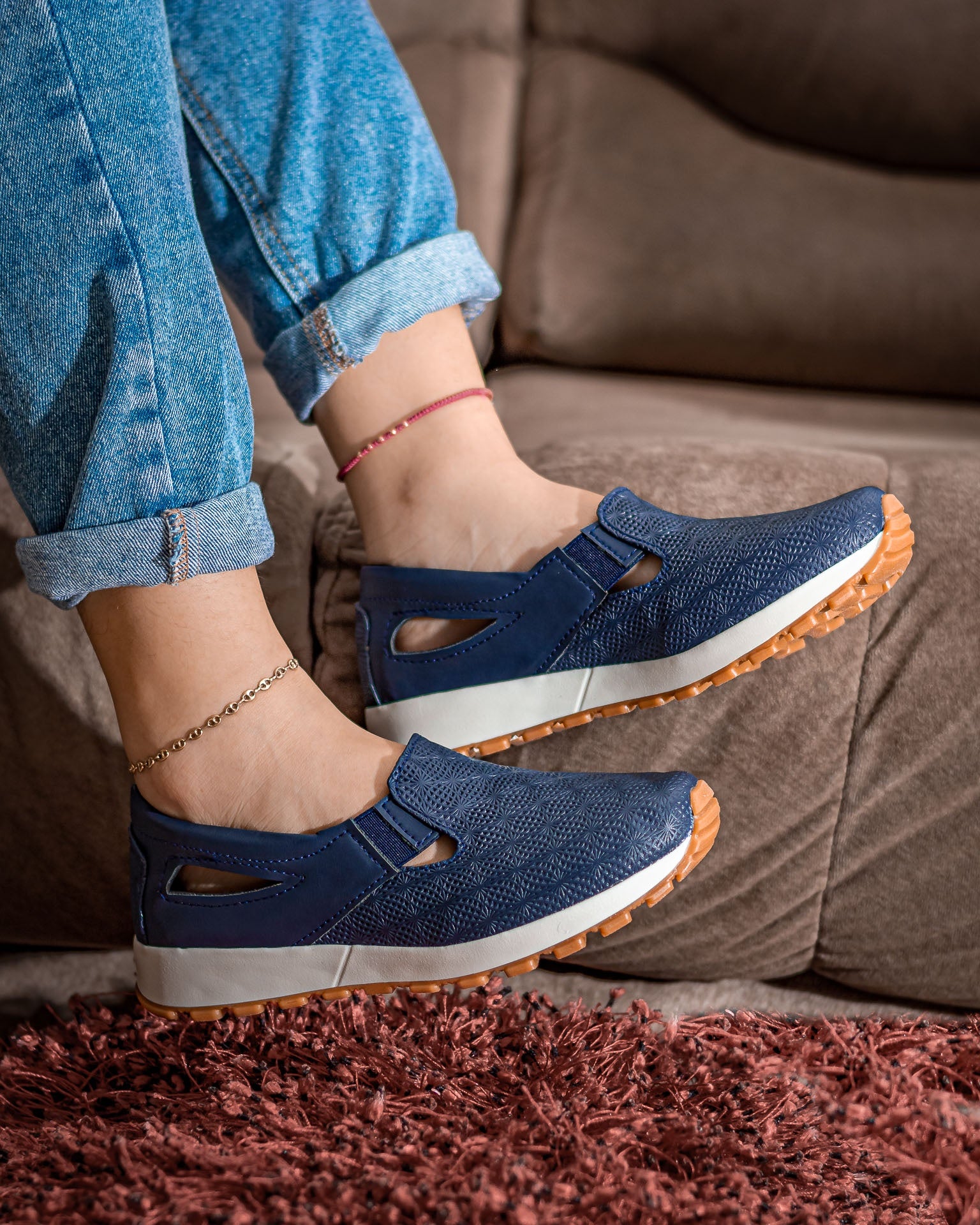 Tenis Dama Zapatillas Mafalda Oxford - 03_cafe-azul