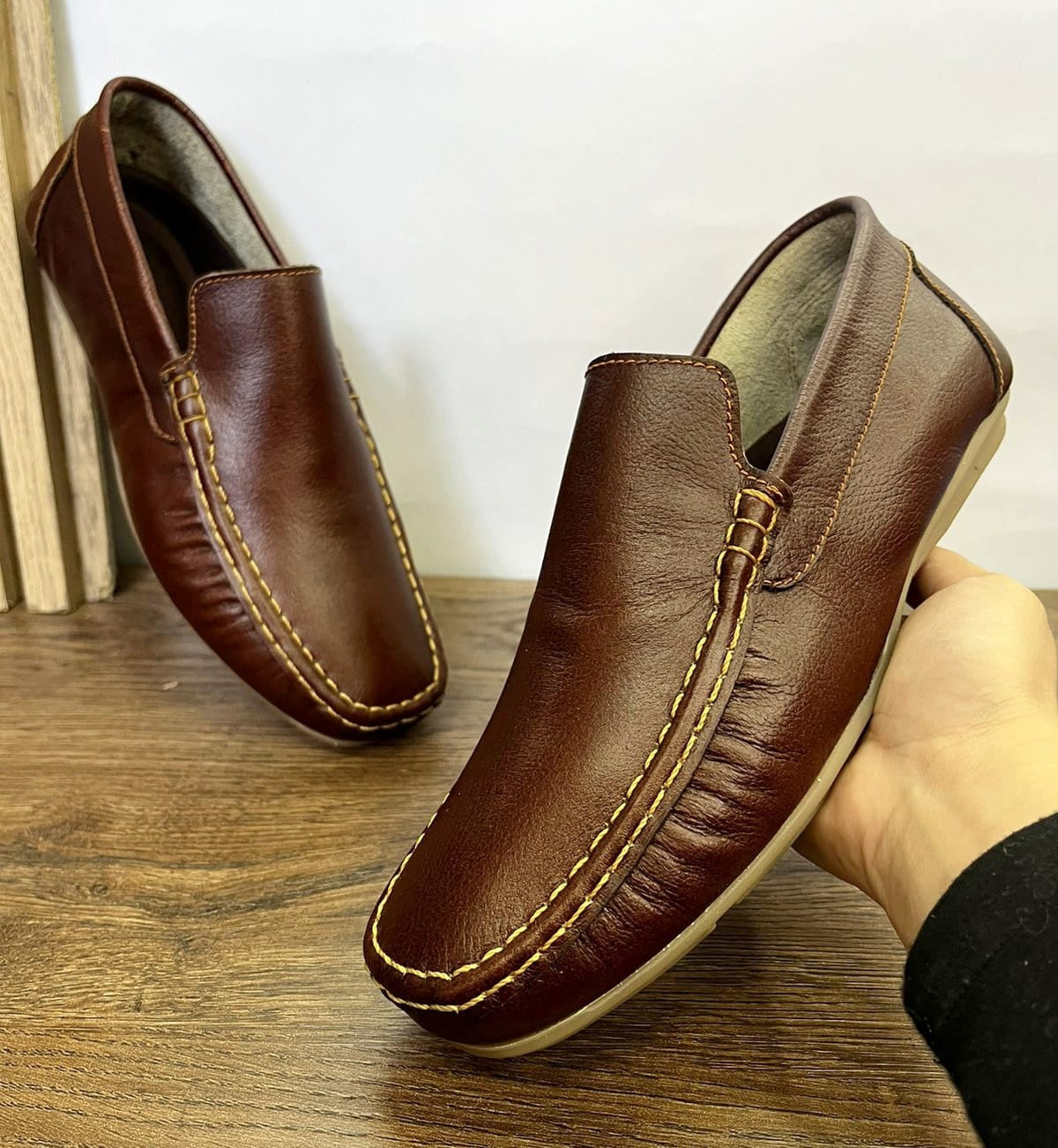 Mocasín Hombre Cuero 205 Conac Cuero - 03_cognac-3