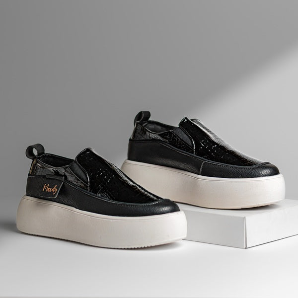 Tenis Plataforma Dama Bolichero 005 Suela Alta - 03_negro-2