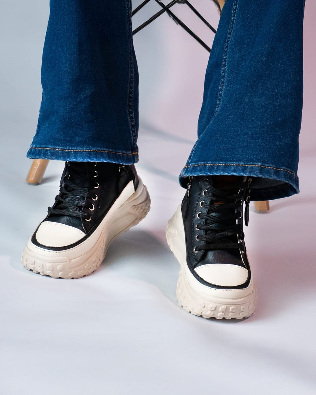 Bota Dama Ou Xing Extra Comodas - 03_negro-3