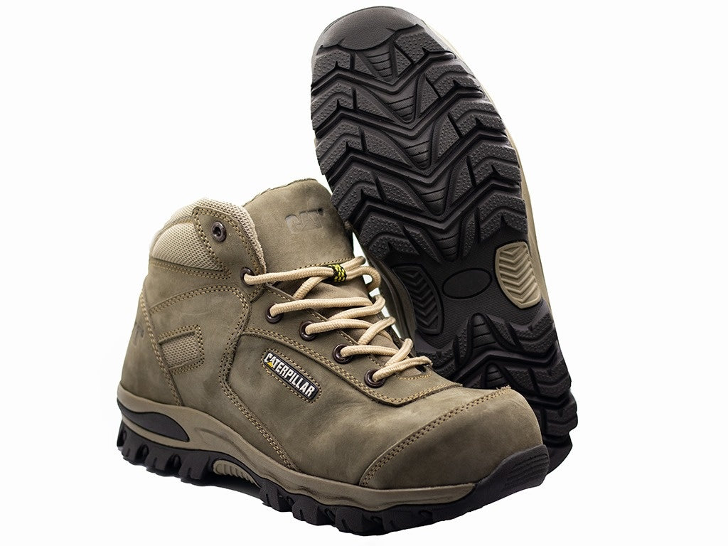 Bota Dama Caterpillar 03 Con Puntera Seguridad Dielectricas - 03_negro-cafe