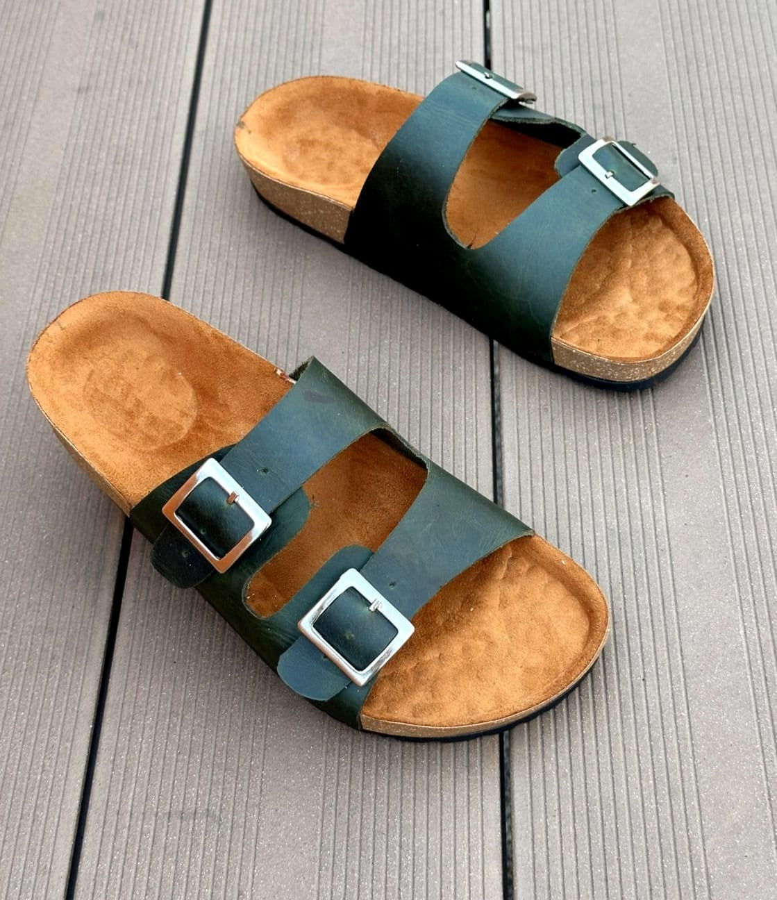 Sandalia Hombre Cuero - 03_verde-3