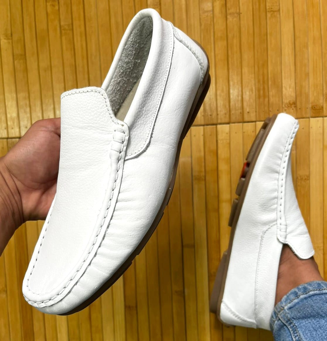 Mocasín Hombre 205 Cuero - 04_blanco-4