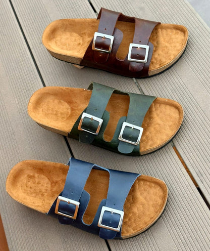 Sandalia Hombre Cuero Azul - 04_gris-miel