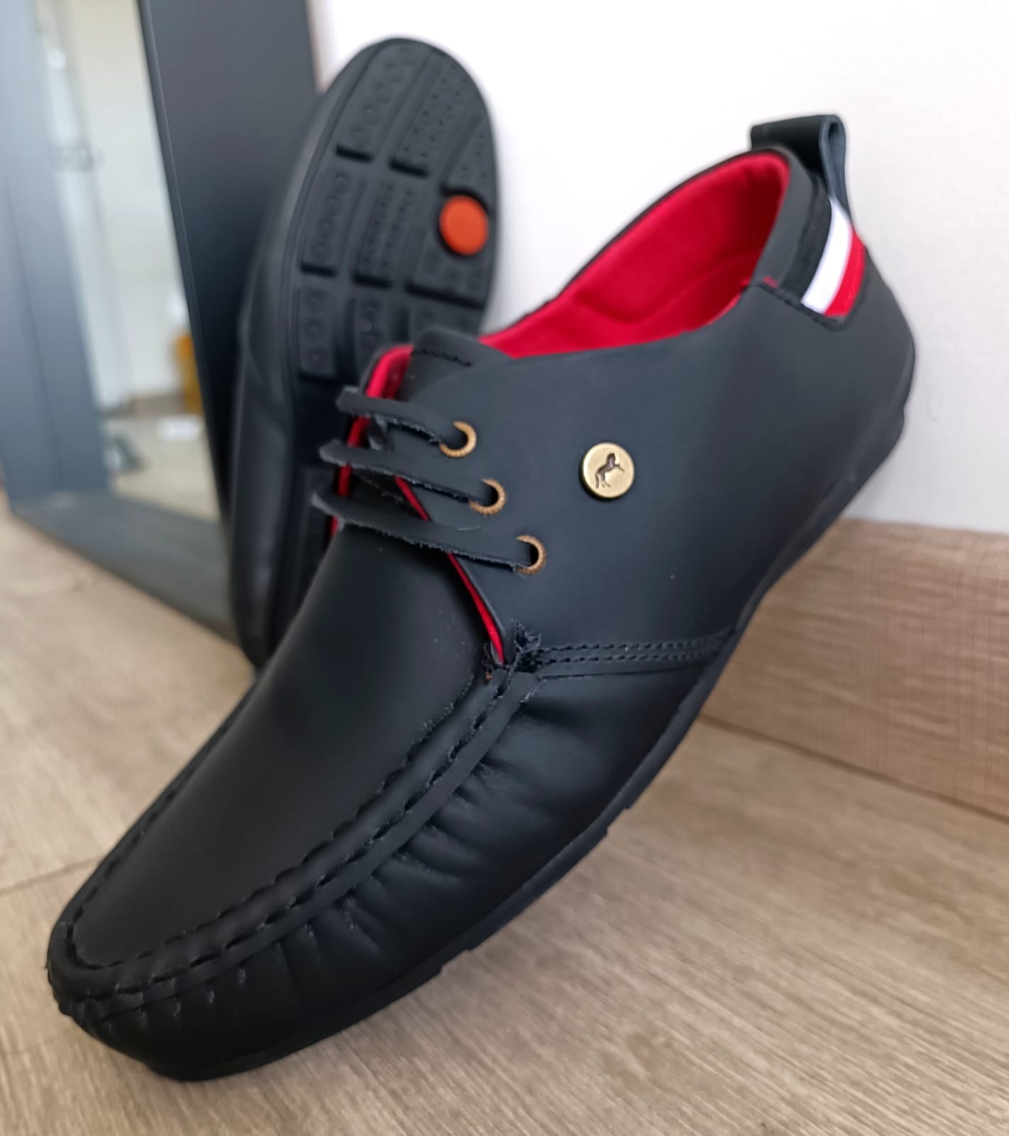 Zapato Casual Hombre Sport Cuero - 04_negro-4