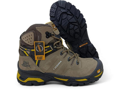 Bota Caterpillar 1372 Con Puntera Seguridad Dielectricas - 04_negro-cafe-2