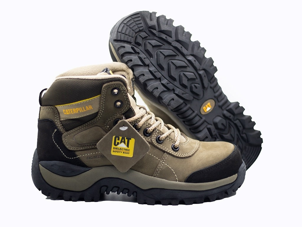 Bota Caterpillar 1333 Con Puntera Seguridad Dielectricas - 04_negro-cafe-2