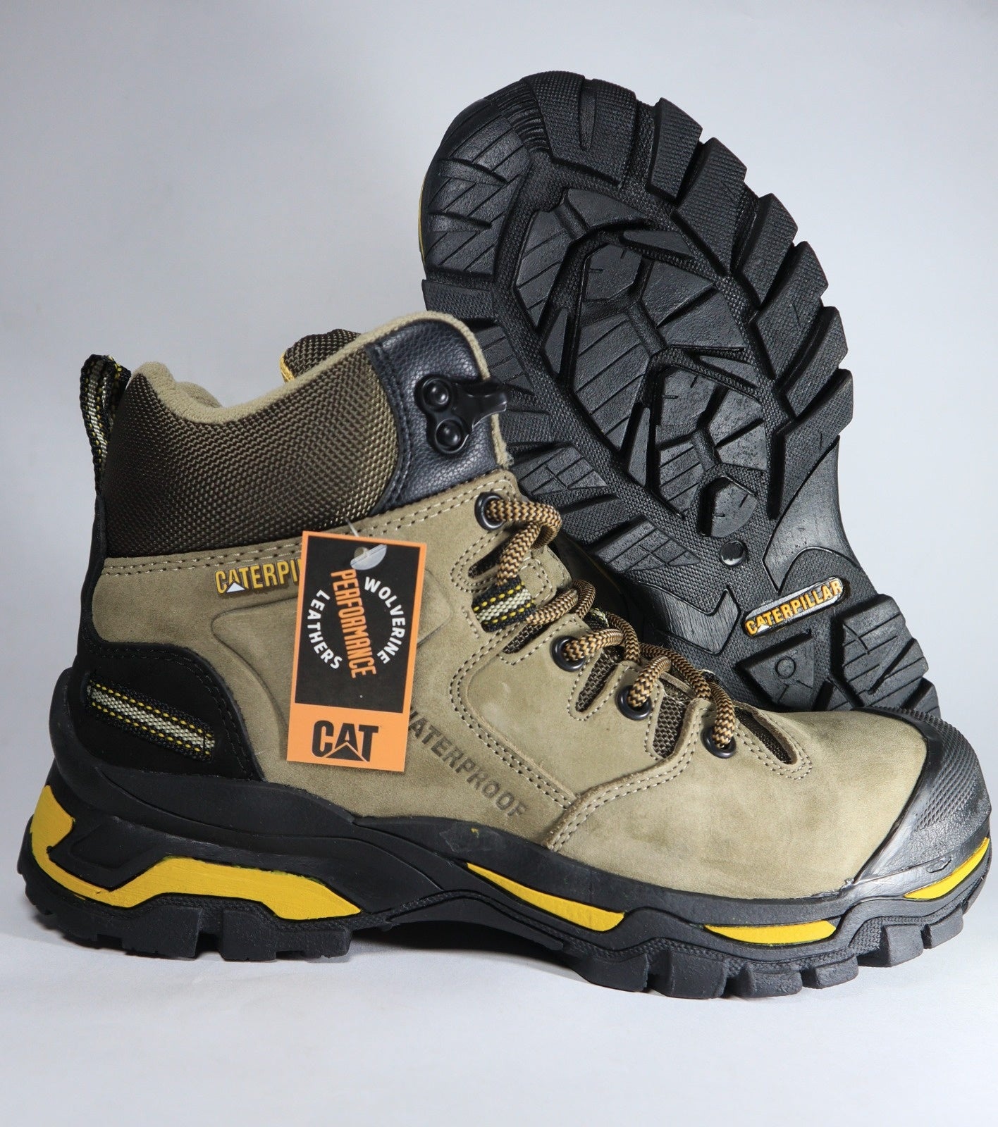 Bota Caterpillar 1350 R Con Puntera Seguridad Dielectricas - 04_negro-gris-3