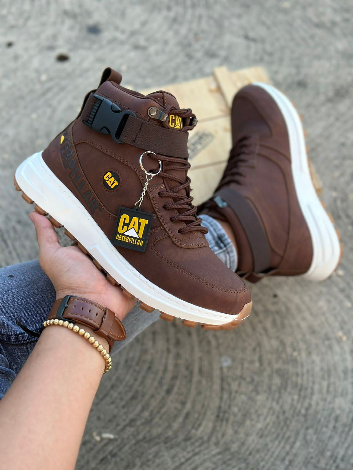 Bota Hombre Nuevas C010 - 05_gris-4