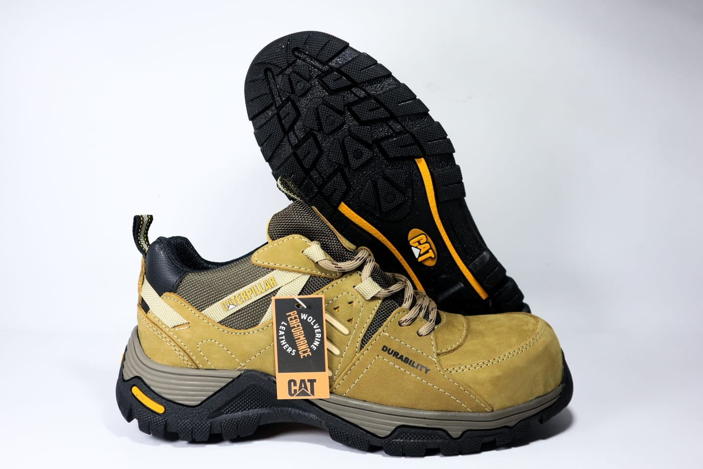 Bota Zapapato Caterpillar 1366 Con Puntera Seguridad Dielectricas - 05_gris-negro