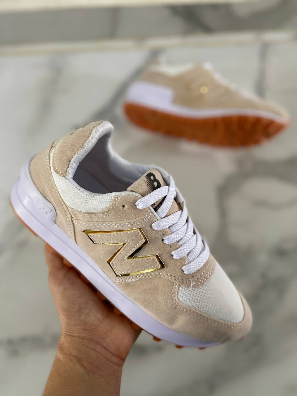 Tenis Dama New Balance Dorado - 05_multicolor-5