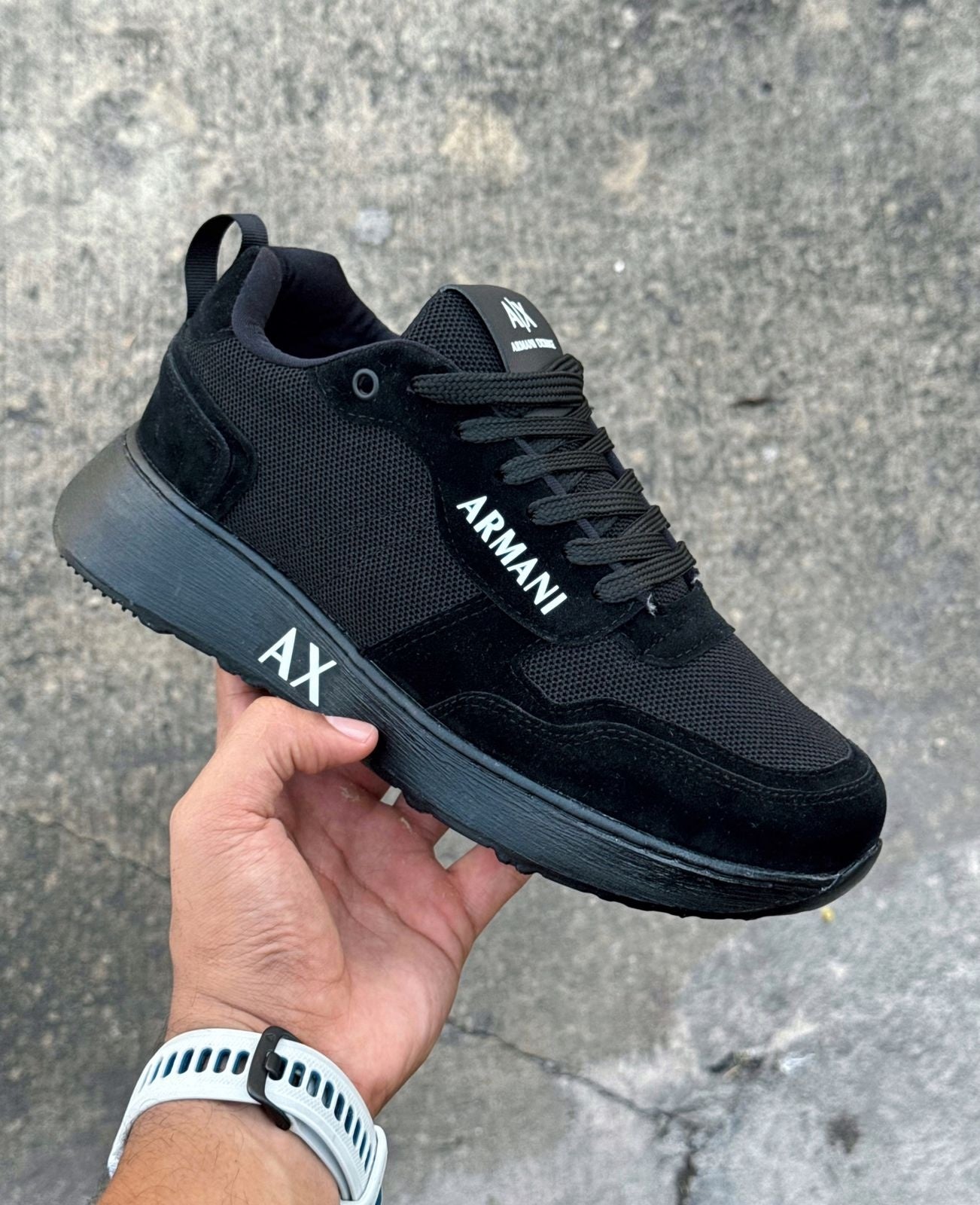 Tenis Deportivo Armani - 05_negro-5