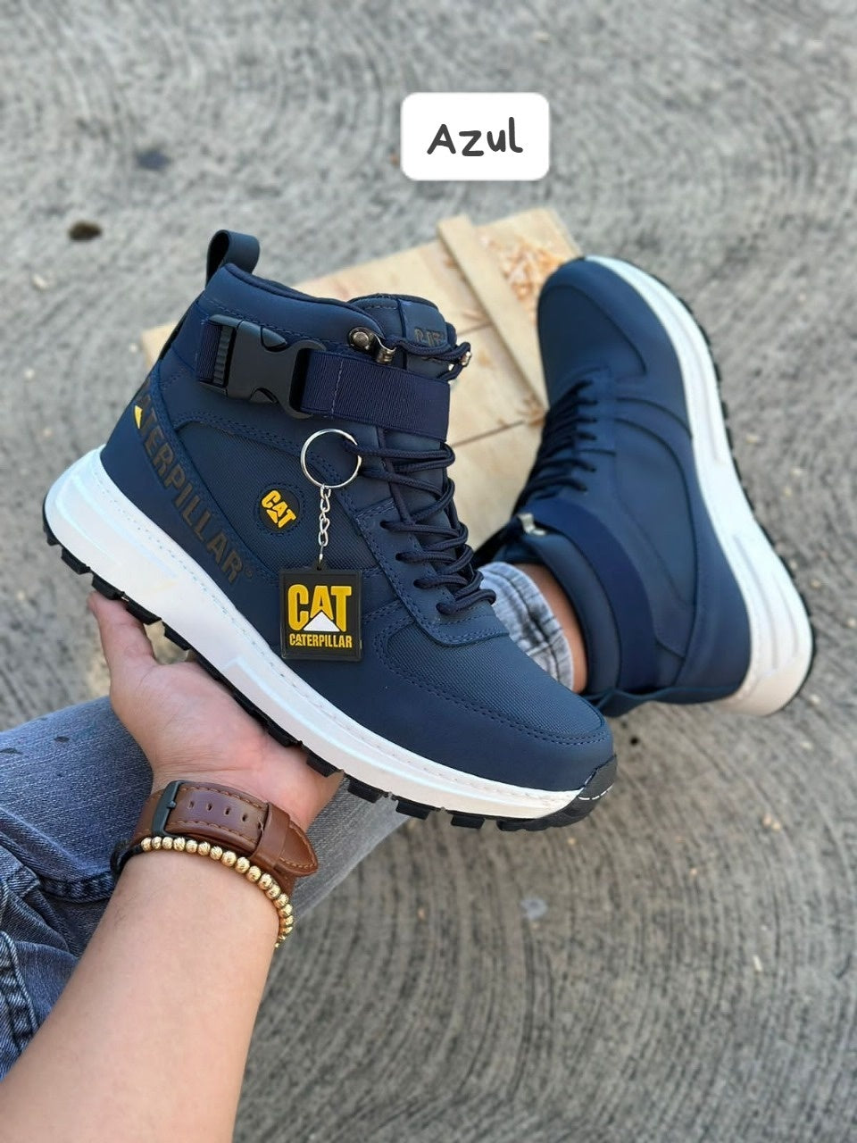 Bota Hombre Nuevas C010 - 06_gris-azul